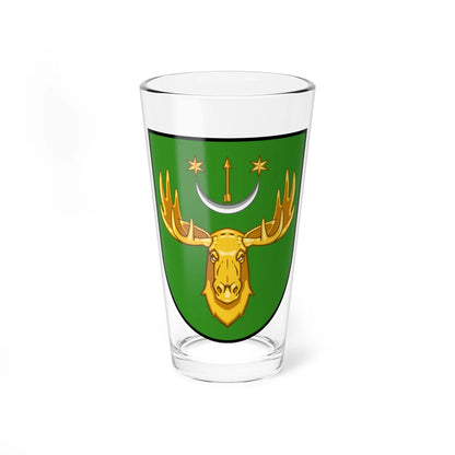 Coat of arms of Losynets (Ukraine) (Coat of Arms) Pint Glass 16oz 16oz - Go Mug Yourself