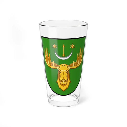 Coat of arms of Losynets (Ukraine) (Coat of Arms) Pint Glass 16oz 16oz - Go Mug Yourself