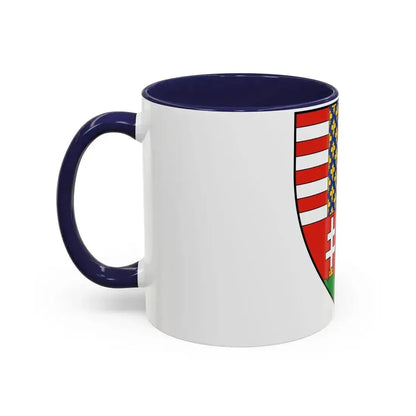 Coat of arms of Louis I of Hungary (1370) - Accent Coffee Mug - Go Mug Yourself