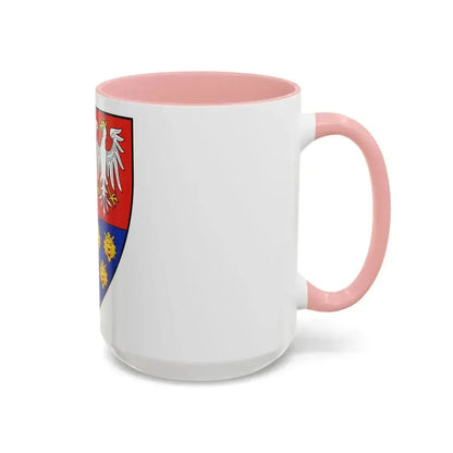 Coat of arms of Louis I of Hungary (1370) - Accent Coffee Mug - Go Mug Yourself
