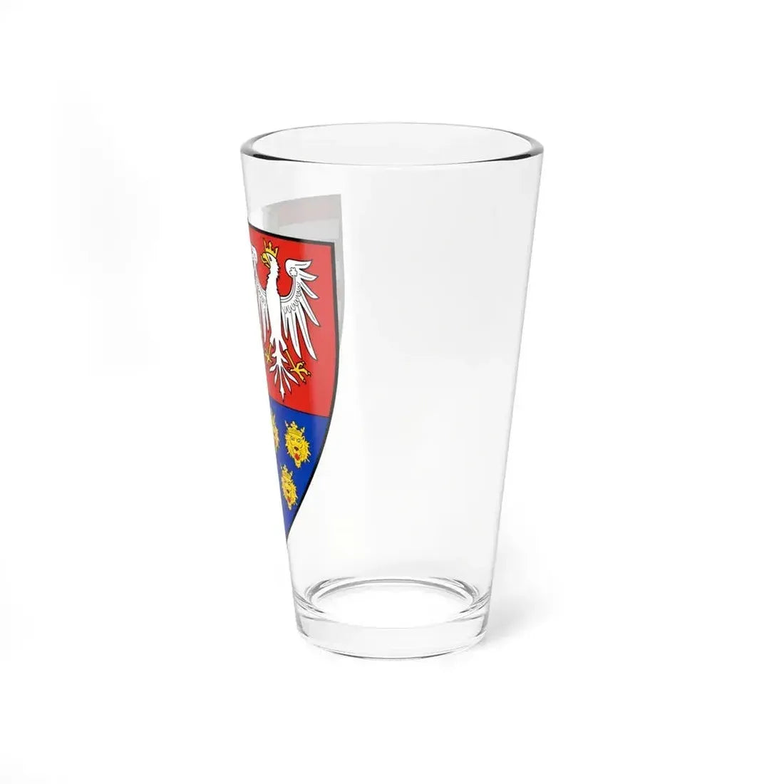 Coat of arms of Louis I of Hungary (1370) - Pint Glass 16oz - Go Mug Yourself