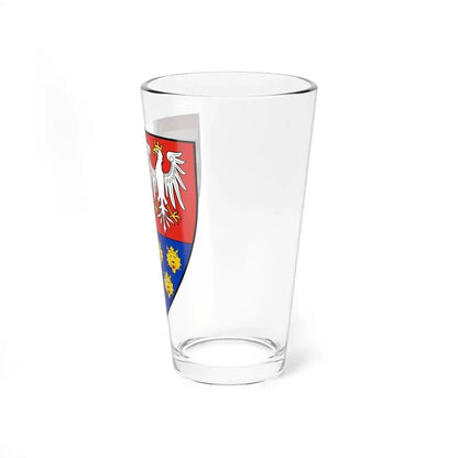 Coat of arms of Louis I of Hungary (1370) - Pint Glass 16oz - Go Mug Yourself