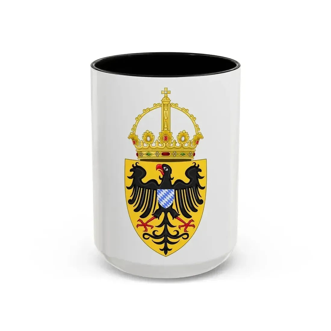 Coat of arms of Louis IV, Holy Roman Emperor - Accent Coffee Mug 15oz Black - Go Mug Yourself