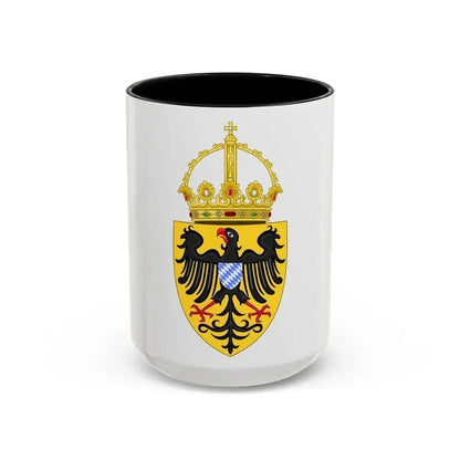 Coat of arms of Louis IV, Holy Roman Emperor - Accent Coffee Mug 15oz Black - Go Mug Yourself