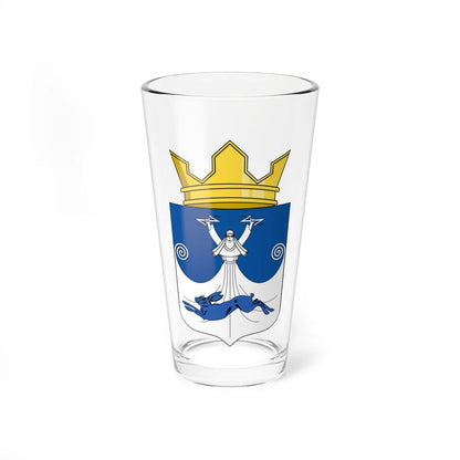 Coat of Arms of Läskelä (Russia) (Coat of Arms) Pint Glass 16oz 16oz - Go Mug Yourself