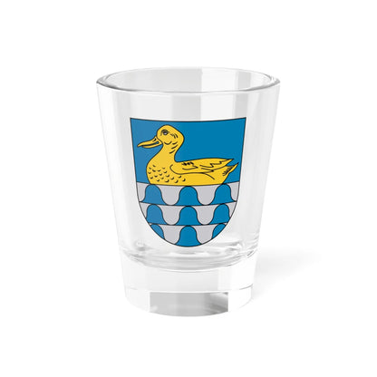 Coat of Arms of Lubāna (Latvia) (Coat of Arms) Shot Glass 1.5oz 1.5oz - Go Mug Yourself