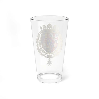 Coat of Arms of Ludovic Gonzague duke of Nevers and Rethel (Italy) (Coat of Arms) Pint Glass 16oz - Go Mug Yourself