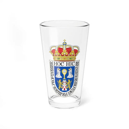 Coat of Arms of Lugo 2012 (Spain) (Coat of Arms) Pint Glass 16oz 16oz - Go Mug Yourself