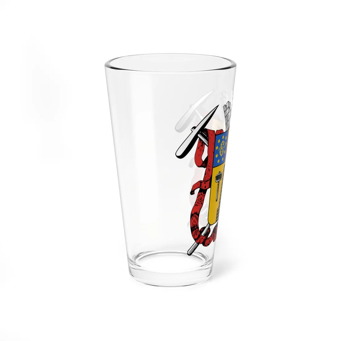 Coat of arms of Luhansk 1903 (Russia) (Coat of Arms) Pint Glass 16oz - Go Mug Yourself