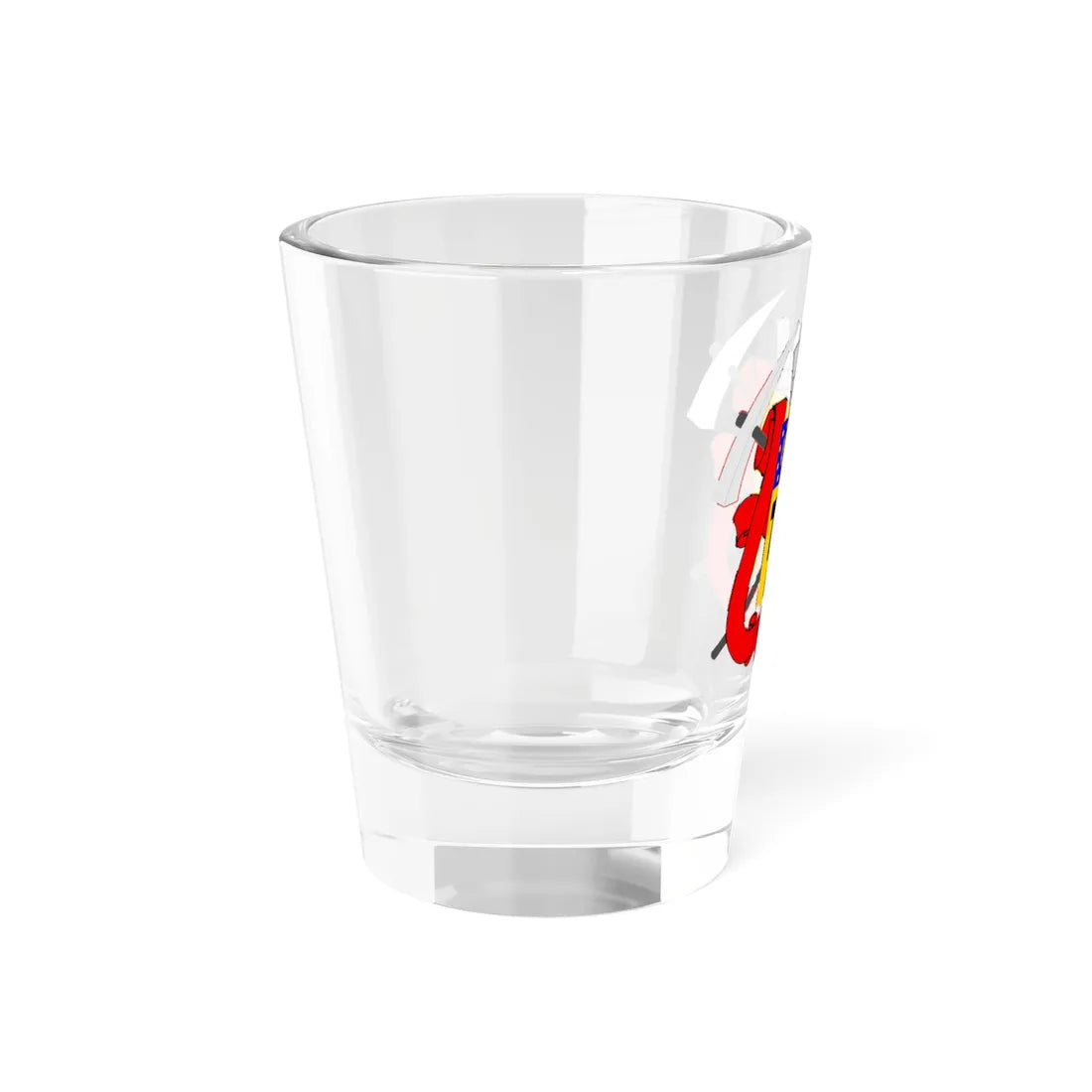 Coat of arms of Luhansk (Ukraine) (Coat of Arms) Shot Glass 1.5oz - Go Mug Yourself