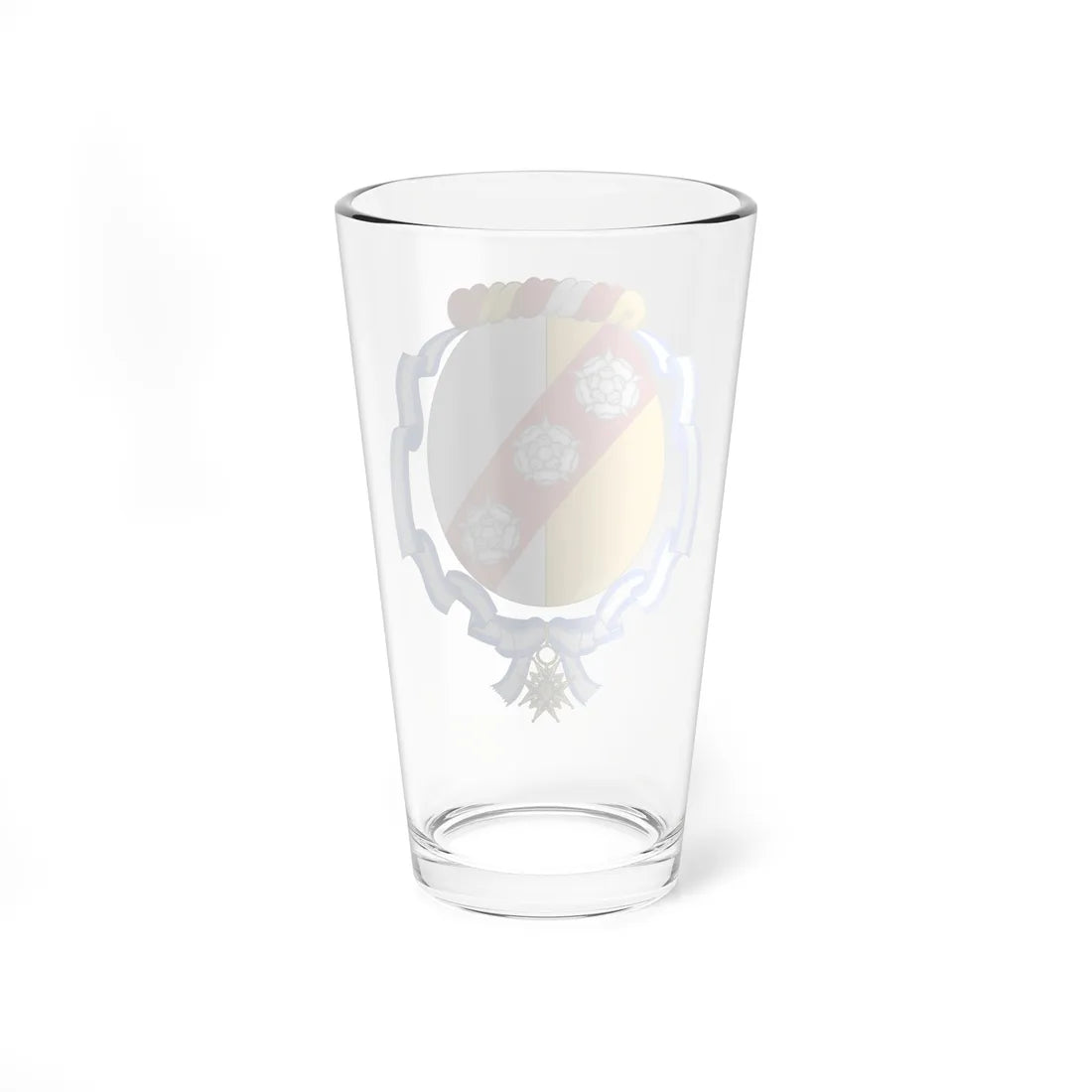 Coat of Arms of Luisa Fernanda Rudi (Spain) (Coat of Arms) Pint Glass 16oz - Go Mug Yourself