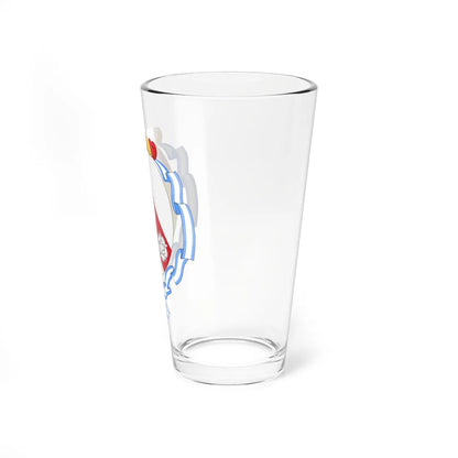 Coat of Arms of Luisa Fernanda Rudi (Spain) (Coat of Arms) Pint Glass 16oz - Go Mug Yourself