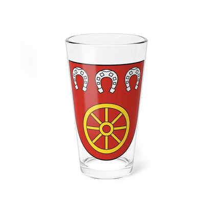 Coat of Arms of Luník IX (Slovakia) (Coat of Arms) Pint Glass 16oz 16oz - Go Mug Yourself