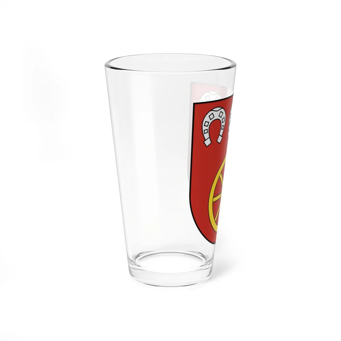 Coat of Arms of Luník IX (Slovakia) (Coat of Arms) Pint Glass 16oz - Go Mug Yourself