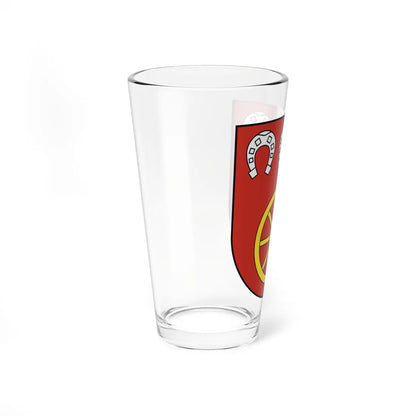Coat of Arms of Luník IX (Slovakia) (Coat of Arms) Pint Glass 16oz - Go Mug Yourself