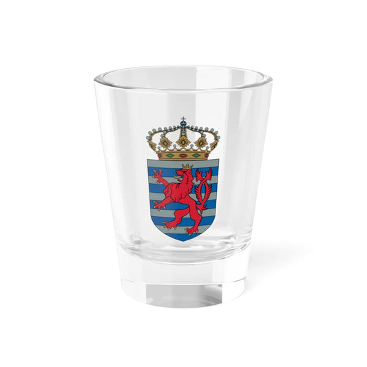 Coat of arms of Luxembourg Lesser (Luxembourg) (Coat of Arms) Shot Glass 1.5oz 1.5oz - Go Mug Yourself