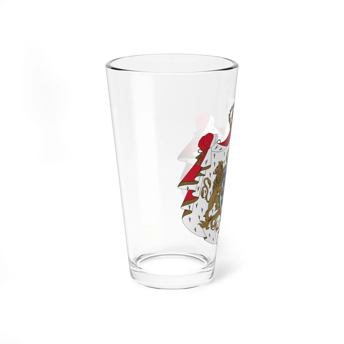 Coat of arms of Luxembourg (Luxembourg) (Coat of Arms) Pint Glass 16oz - Go Mug Yourself