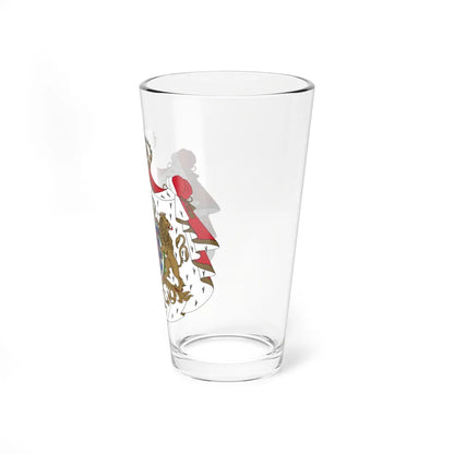 Coat of arms of Luxembourg (Luxembourg) (Coat of Arms) Pint Glass 16oz - Go Mug Yourself