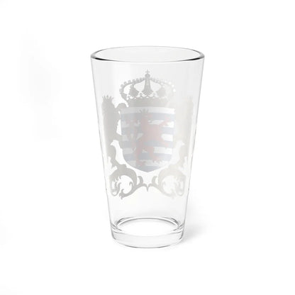 Coat of arms of Luxembourg Middle (Luxembourg) (Coat of Arms) Pint Glass 16oz - Go Mug Yourself