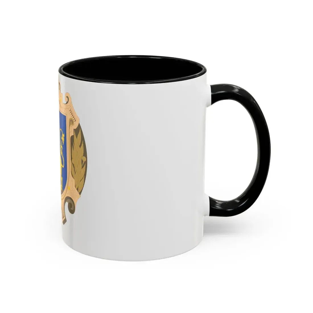 Coat of Arms of Lviv Oblast - Accent Coffee Mug - Go Mug Yourself