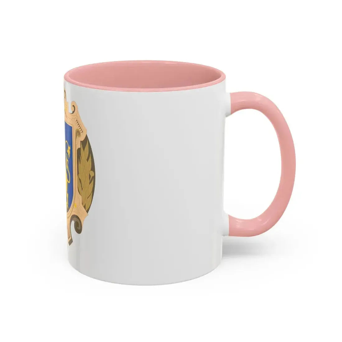 Coat of Arms of Lviv Oblast - Accent Coffee Mug - Go Mug Yourself