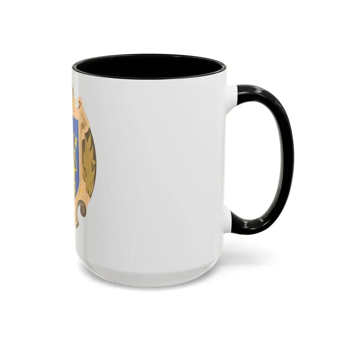 Coat of Arms of Lviv Oblast - Accent Coffee Mug - Go Mug Yourself