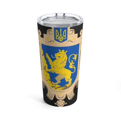 Coat of Arms of Lviv Oblast - Tumbler 20oz 20oz - Go Mug Yourself