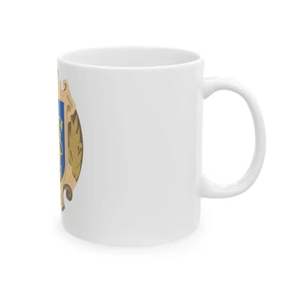 Coat of Arms of Lviv Oblast - White Coffee Mug - Go Mug Yourself