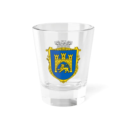 Coat of Arms of Lviv UHT (Ukraine) (Coat of Arms) Shot Glass 1.5oz 1.5oz - Go Mug Yourself