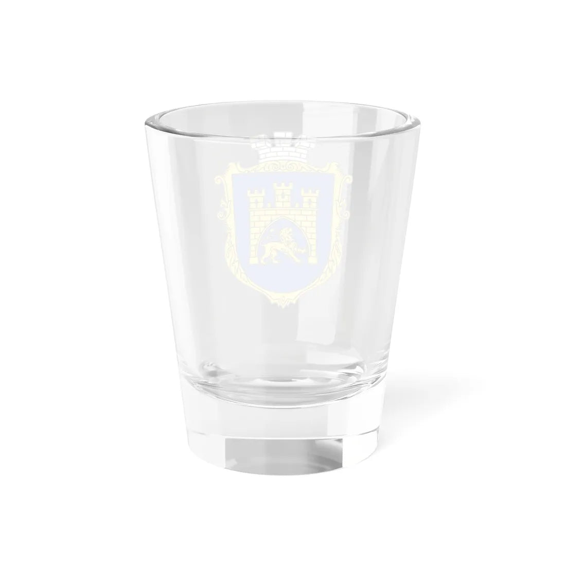 Coat of Arms of Lviv UHT (Ukraine) (Coat of Arms) Shot Glass 1.5oz - Go Mug Yourself