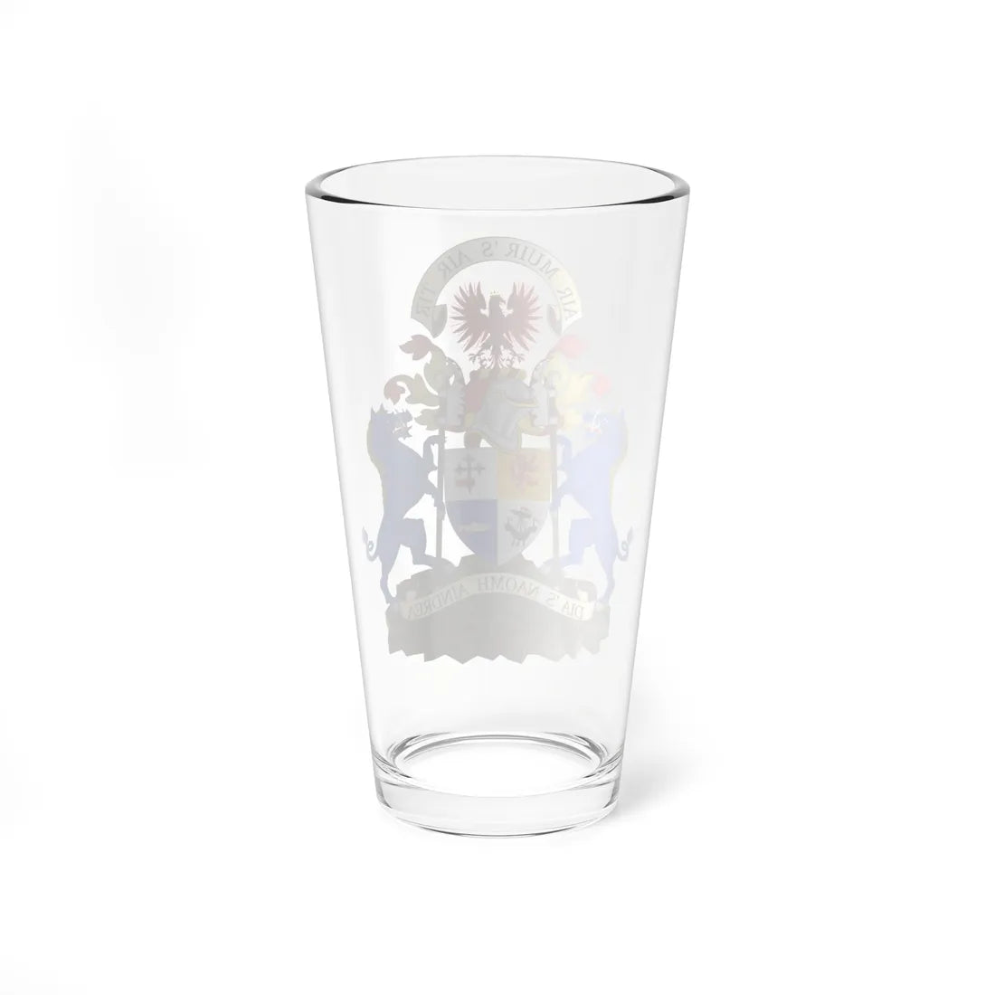 Coat of Arms of MacDonald of Keppoch (Scotland) (Coat of Arms) Pint Glass 16oz - Go Mug Yourself