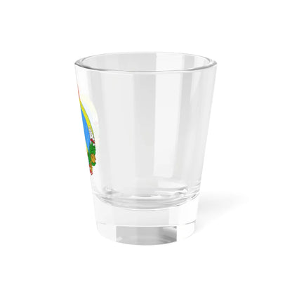 Coat of arms of Macedonia 1944-1946 (Yugoslavia) (Coat of Arms) Shot Glass 1.5oz - Go Mug Yourself