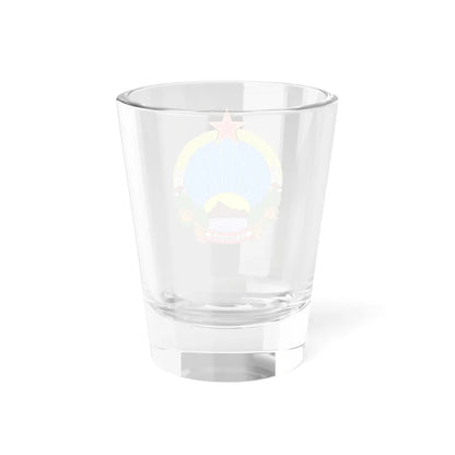 Coat of arms of Macedonia 1944-1946 (Yugoslavia) (Coat of Arms) Shot Glass 1.5oz - Go Mug Yourself