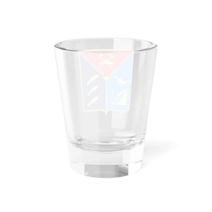 Coat of Arms of Magadan Oblast Latest version (Russia) (Coat of Arms) Shot Glass 1.5oz - Go Mug Yourself