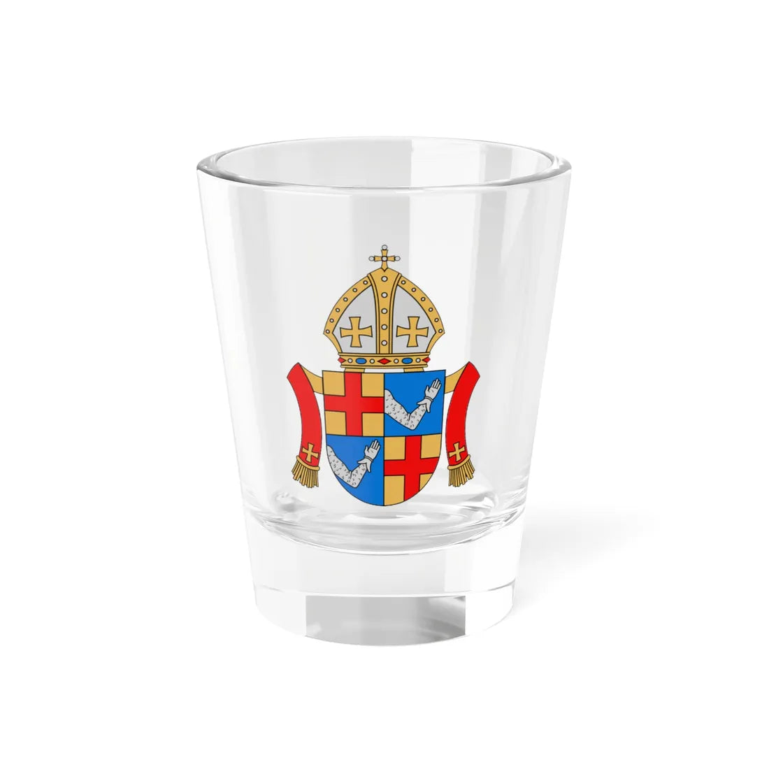 Coat of arms of Magnus Olai Tavast (Finland) (Coat of Arms) Shot Glass 1.5oz 1.5oz - Go Mug Yourself