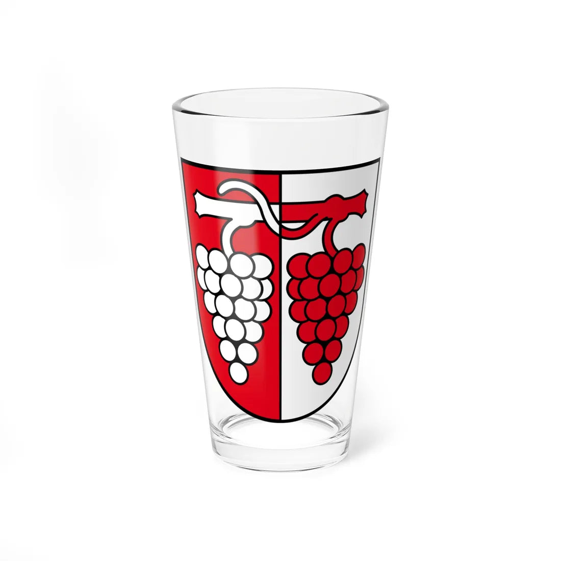 Coat of arms of Maisprach (Switzerland) (Coat of Arms) Pint Glass 16oz 16oz - Go Mug Yourself
