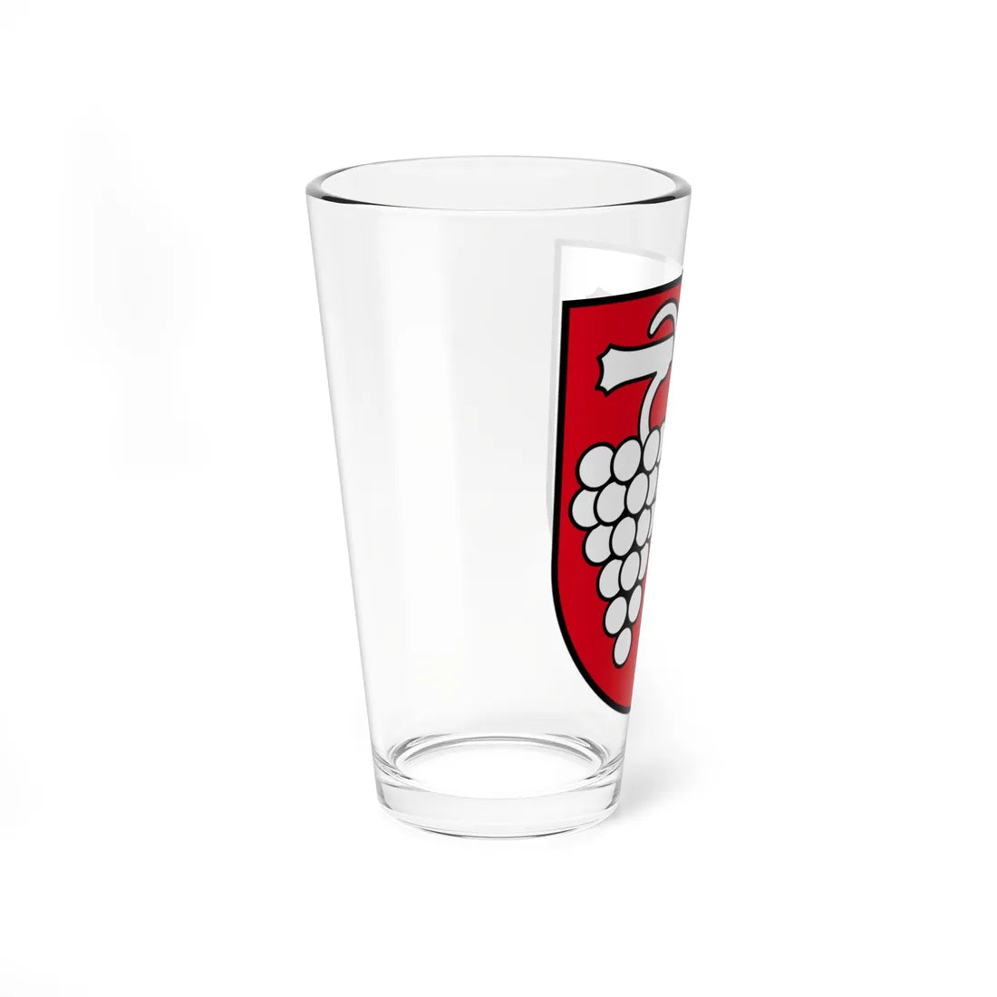 Coat of arms of Maisprach (Switzerland) (Coat of Arms) Pint Glass 16oz - Go Mug Yourself