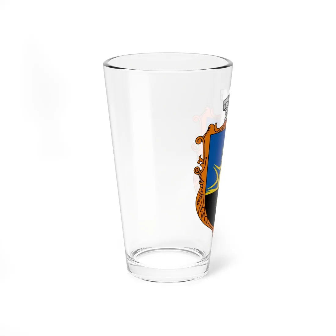 Coat of Arms of Makijivka (Ukraine) (Coat of Arms) Pint Glass 16oz - Go Mug Yourself