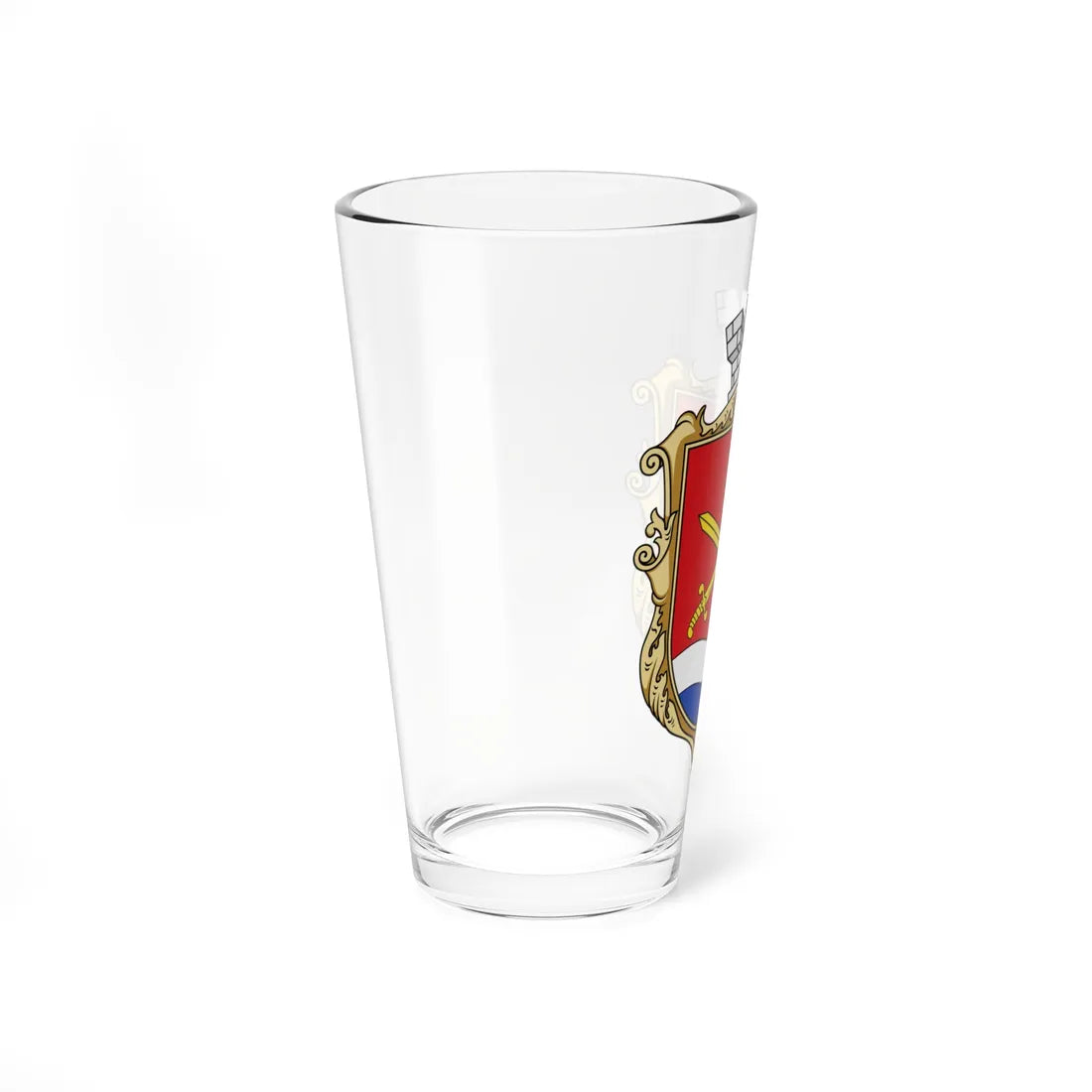 Coat of arms of Mala Vyska (Ukraine) (Coat of Arms) Pint Glass 16oz - Go Mug Yourself