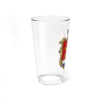 Coat of arms of Mala Vyska (Ukraine) (Coat of Arms) Pint Glass 16oz - Go Mug Yourself