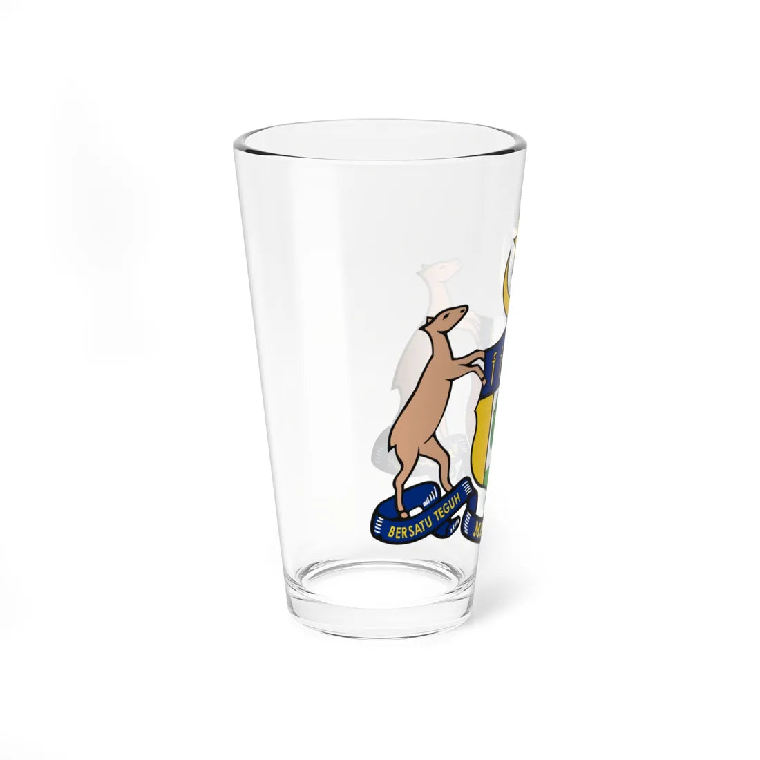 Coat of arms of Malacca New (Malaysia) (Coat of Arms) Pint Glass 16oz - Go Mug Yourself