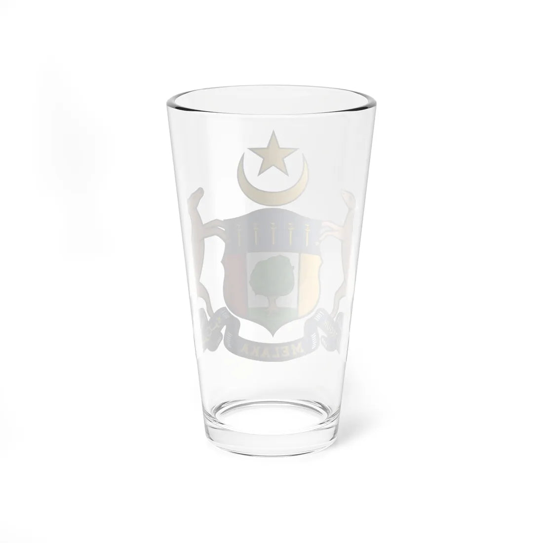 Coat of arms of Malacca New (Malaysia) (Coat of Arms) Pint Glass 16oz - Go Mug Yourself