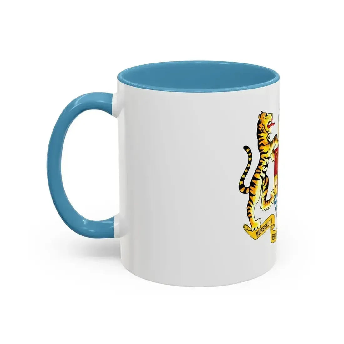 Coat of arms of Malaysia (1965-1973) - Accent Coffee Mug - Go Mug Yourself