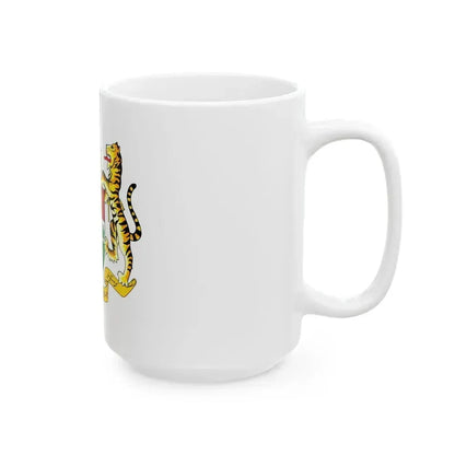 Coat of arms of Malaysia (1965-1973) - White Coffee Mug - Go Mug Yourself
