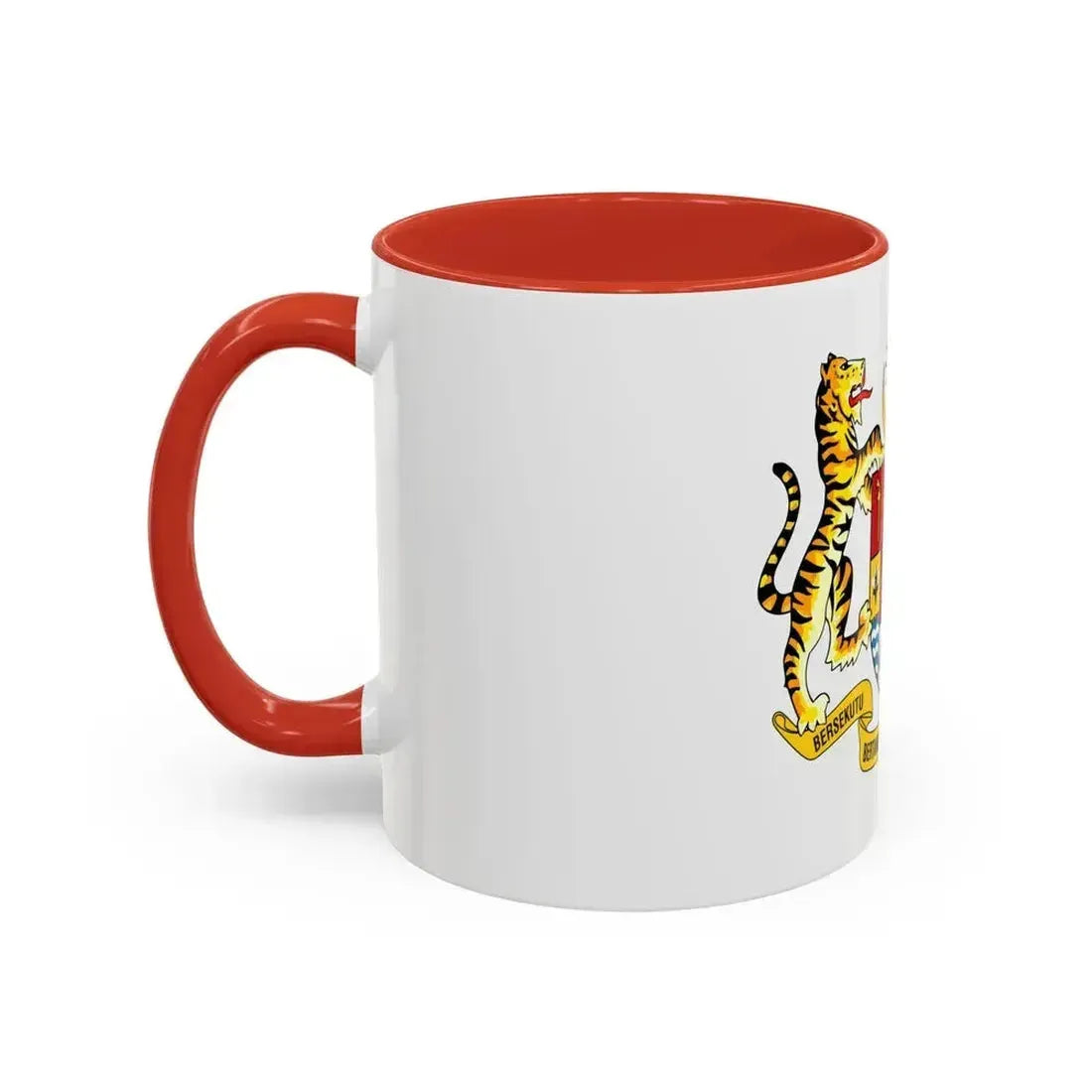 Coat of arms of Malaysia (1973-1982) - Accent Coffee Mug - Go Mug Yourself