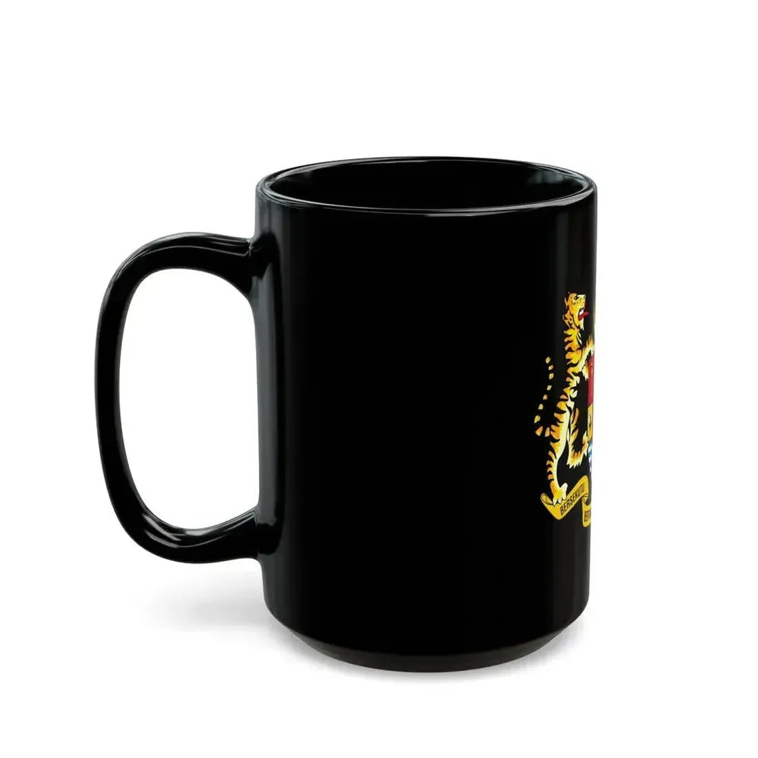 Coat of arms of Malaysia (1973-1982) - Black Coffee Mug - Go Mug Yourself
