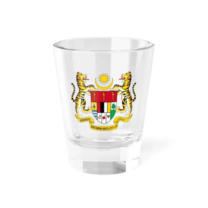 Coat of arms of Malaysia (1973-1982) - Shot Glass 1.5oz 1.5oz - Go Mug Yourself