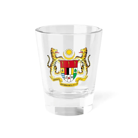 Coat of arms of Malaysia (1973-1982) - Shot Glass 1.5oz 1.5oz - Go Mug Yourself