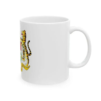 Coat of arms of Malaysia (1973-1982) - White Coffee Mug - Go Mug Yourself