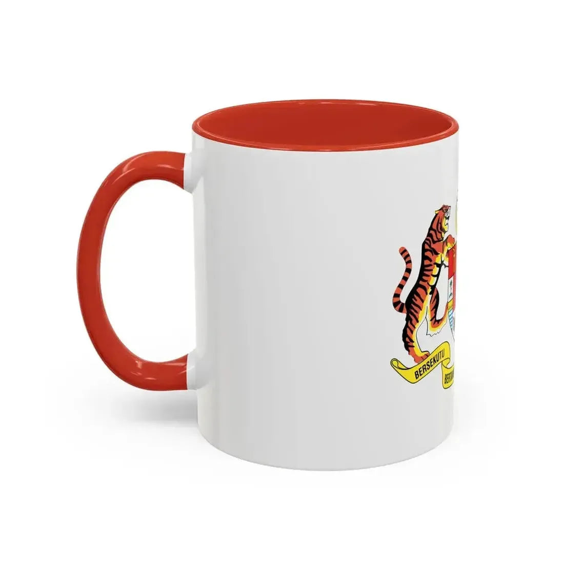 Coat of arms of Malaysia (1982-1988) - Accent Coffee Mug - Go Mug Yourself